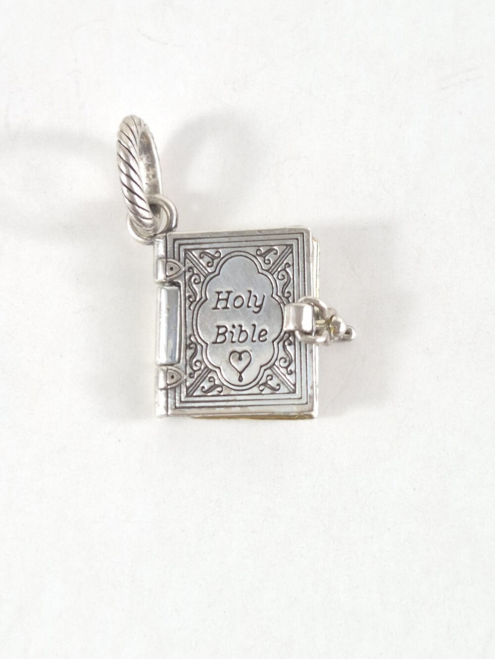 Brighton Holy Bible Scripture Charm